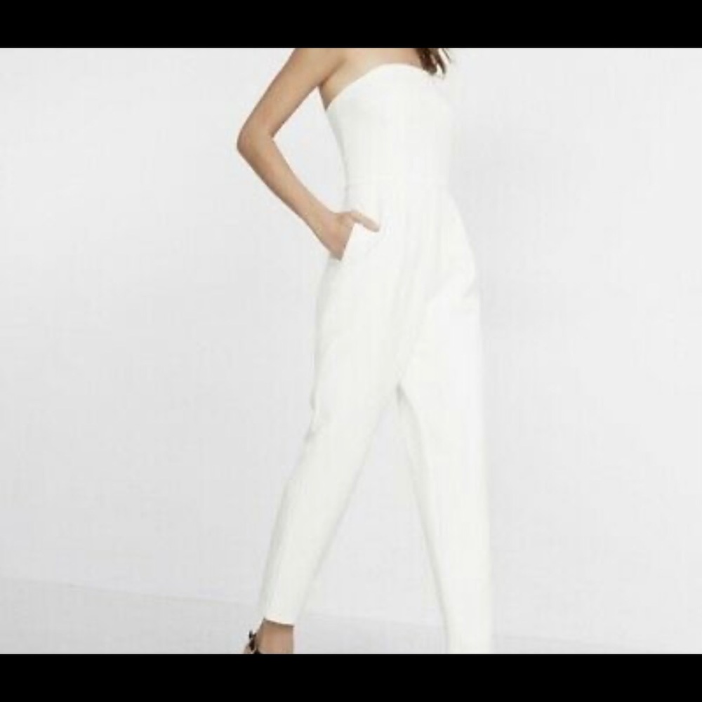 Express Strapless Romper